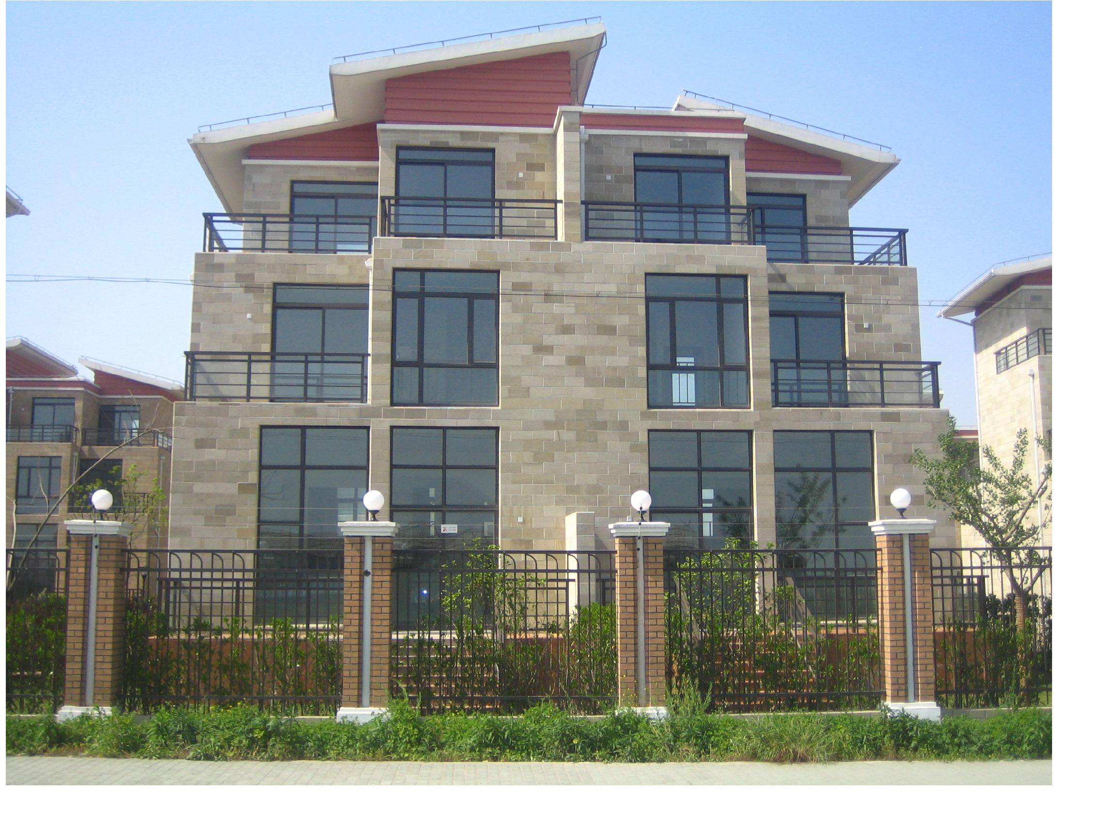 匯豐砂巖 黃砂巖別墅工程案例