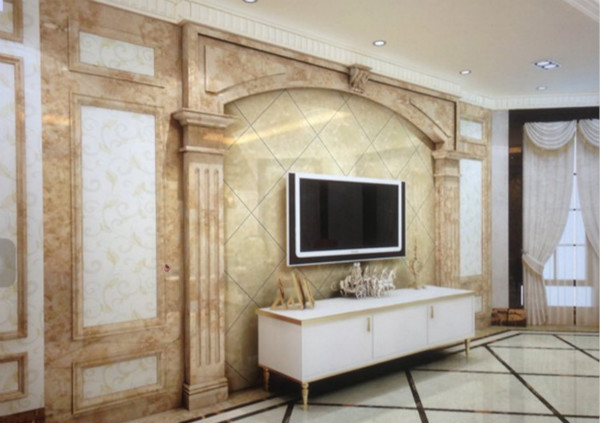 砂巖客廳背景墻