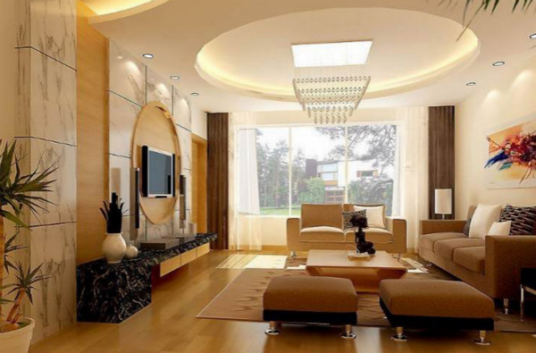 砂巖客廳背景墻