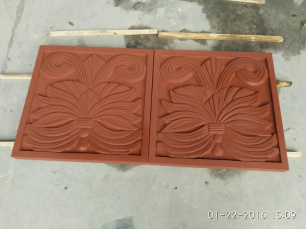 匯豐紅砂巖雕刻