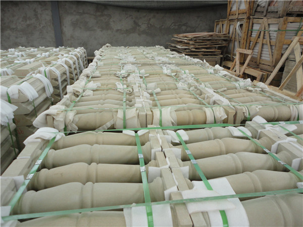 匯豐米黃砂巖圓柱