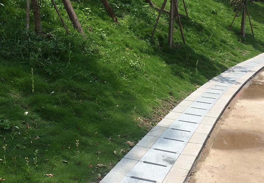 威遠(yuǎn)清溪河濕地公園匯豐石業(yè)工程案例