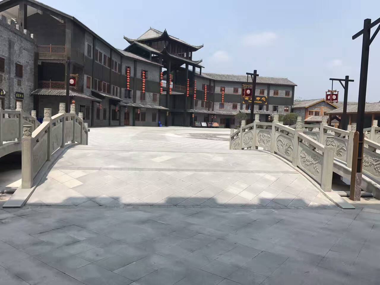 榮昌萬(wàn)靈古鎮(zhèn)花崗巖工程案例