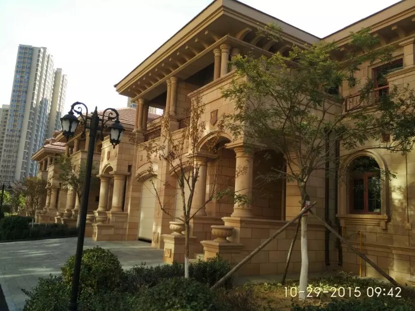 匯豐砂巖河北秦皇島金屋半島工程案例