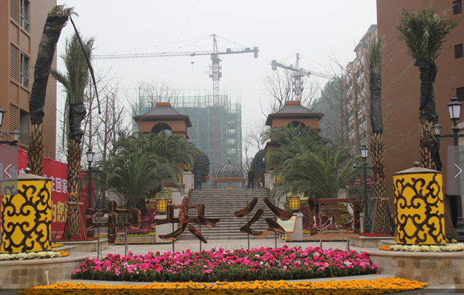 中央公園荔技面石材