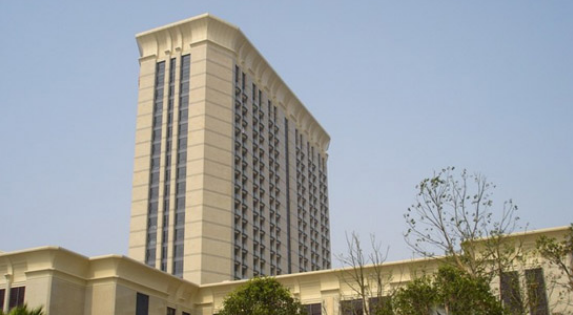 米黃砂巖外墻工程