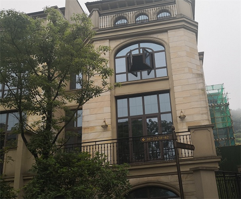 重慶黃木紋砂巖工程