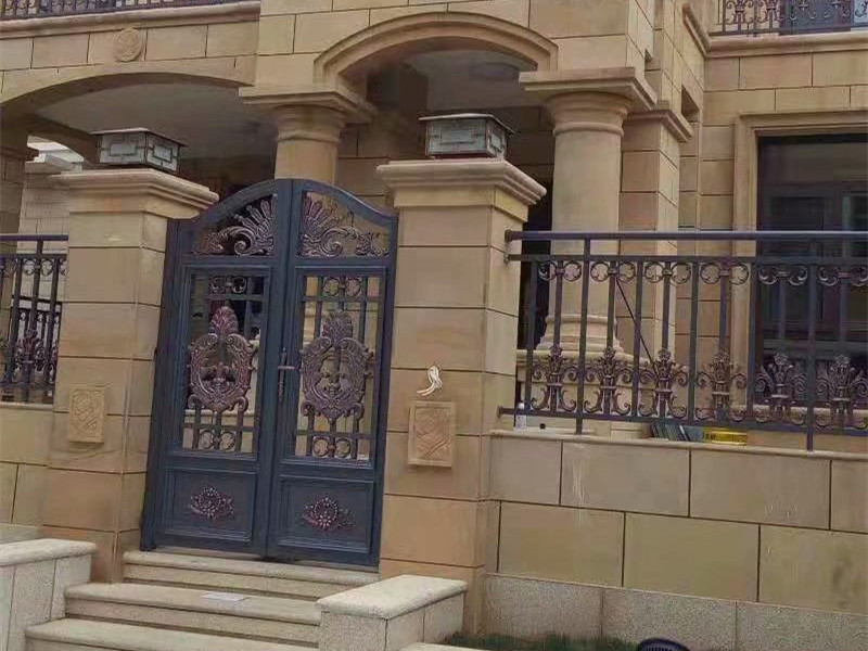 承德御龍山莊黃木紋砂巖