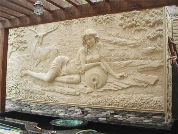 砂巖浮雕