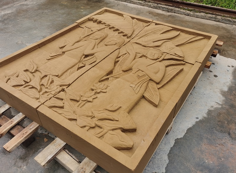 砂巖浮雕