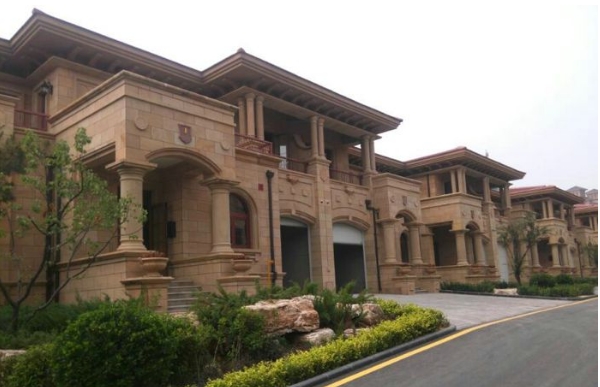 黃木紋砂巖裝飾圖