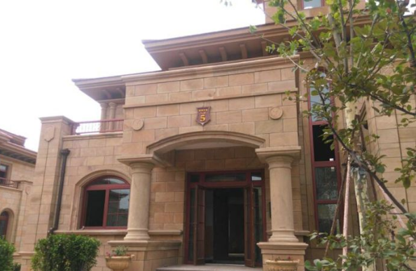 黃木紋砂巖工程